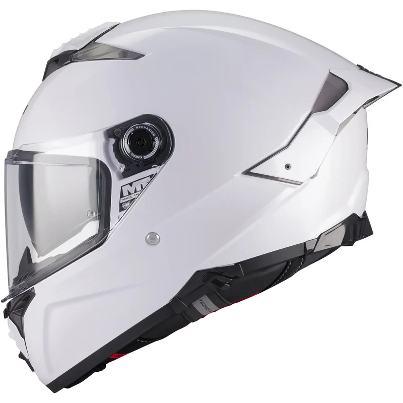 Casco MT Thunder 4 R SV Pure A0 - Blanco Brillo
