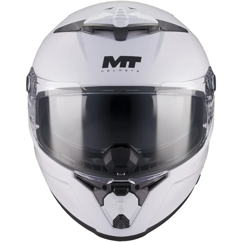 Casco MT Thunder 4 R SV Pure A0 - Blanco Brillo