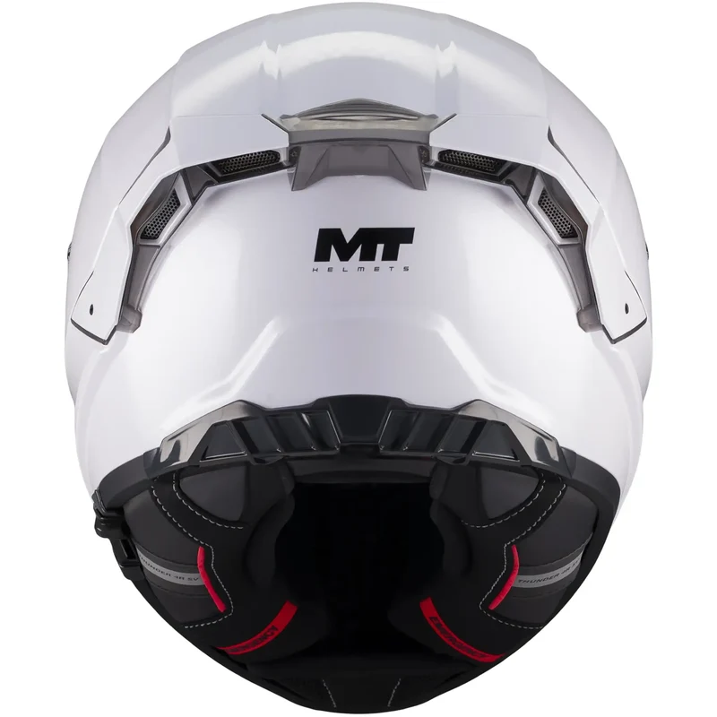 Casco MT Thunder 4 R SV Pure A0 - Blanco Brillo