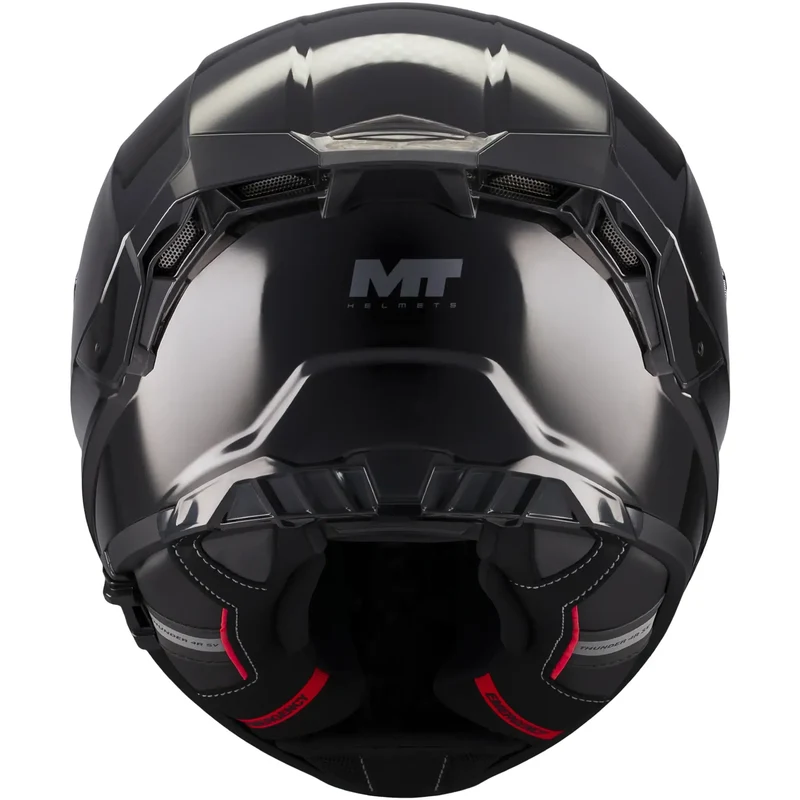 Casco MT Thunder 4 R SV Pure A1 - Negro Brillo