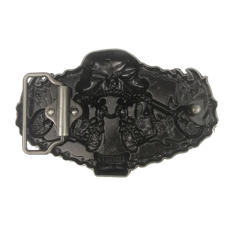 Boucle de ceinture homme - Tête de mort