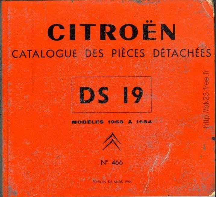 Manuels d'atelier Citroën DS ID 1956 1966 en compilation intégrale