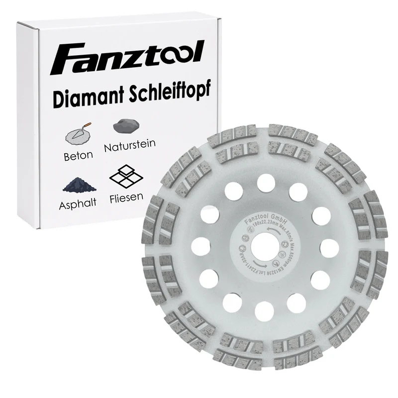 FANZTOOL Diamantschleiftopf