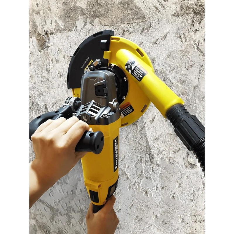 FANZTOOL Handgriff für Winkelschleifer Betonschleifer, L-förmiger Griff Handgriff für Schleifmaschine mit M14 M10 M8 Befestigung – 99% Universelle Passend