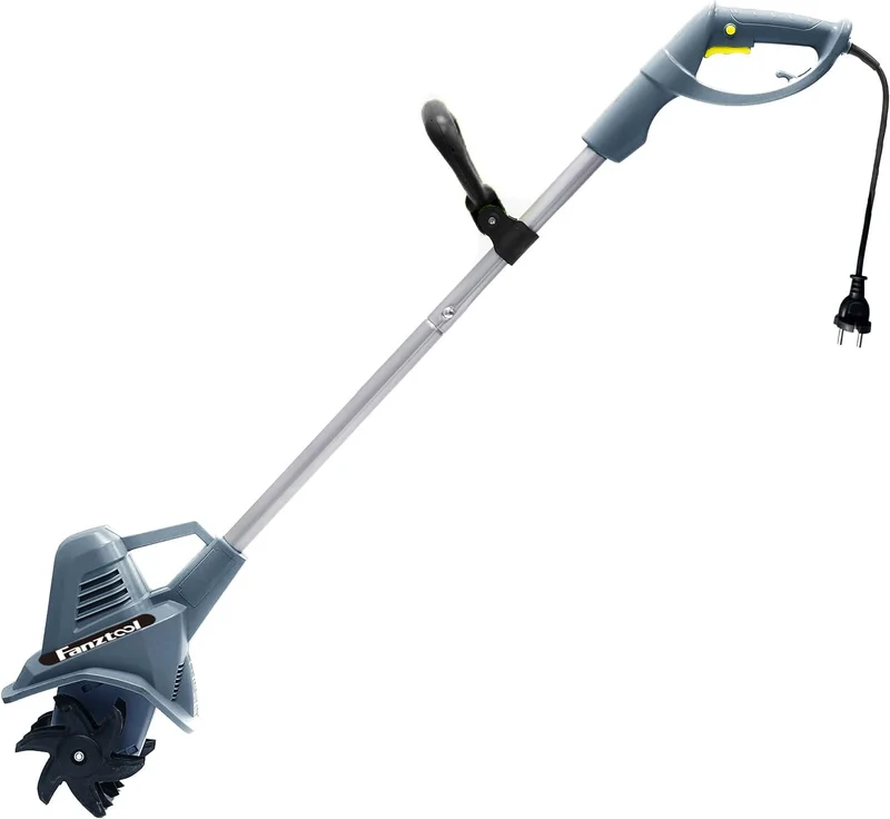 15D FANZTOOL 300W Gartenfräse mit 4 Robusten Hackmessern, Verstellbarem Griff