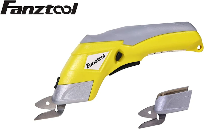 Gebraucht - FANZTOOL Akku Universalschneider Akkuschere Lederschneider Teppichschere Kartonschneider (Schere Set)