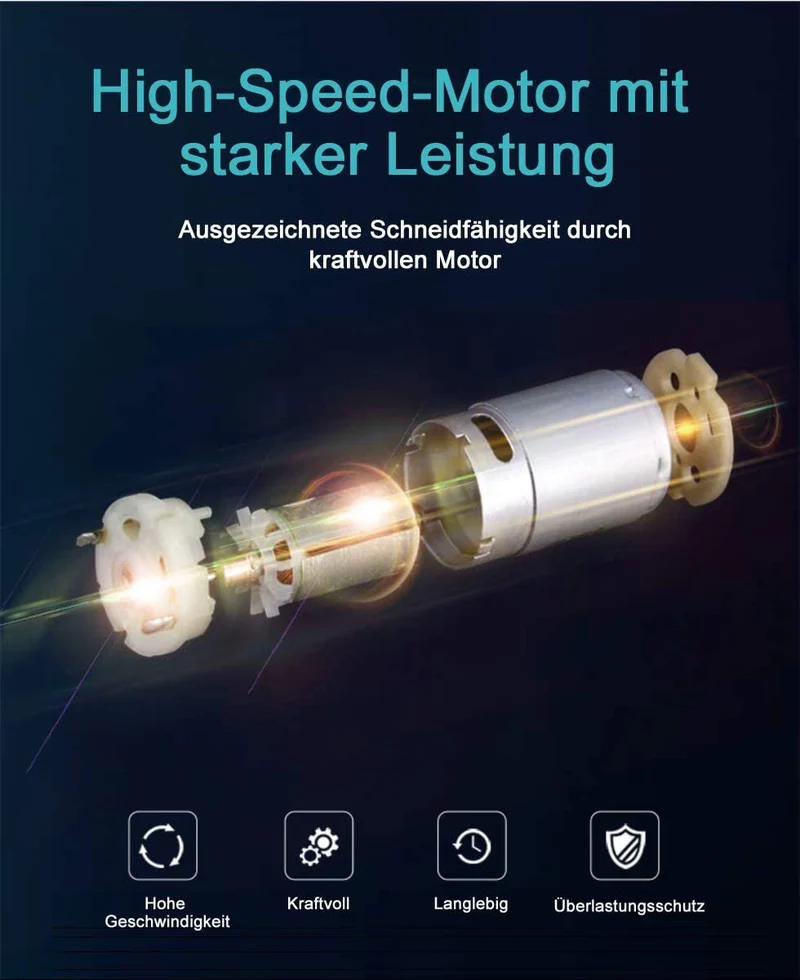 Gebraucht - FANZTOOL Akku Universalschneider Akkuschere Lederschneider Teppichschere Kartonschneider (Schere Set)