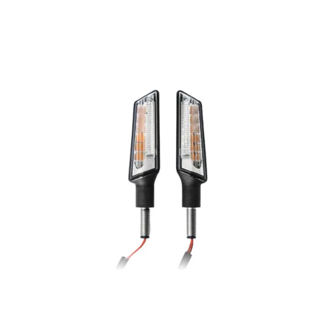 Intermitentes + Luz Frontal LED GW-03 Transparente Koso