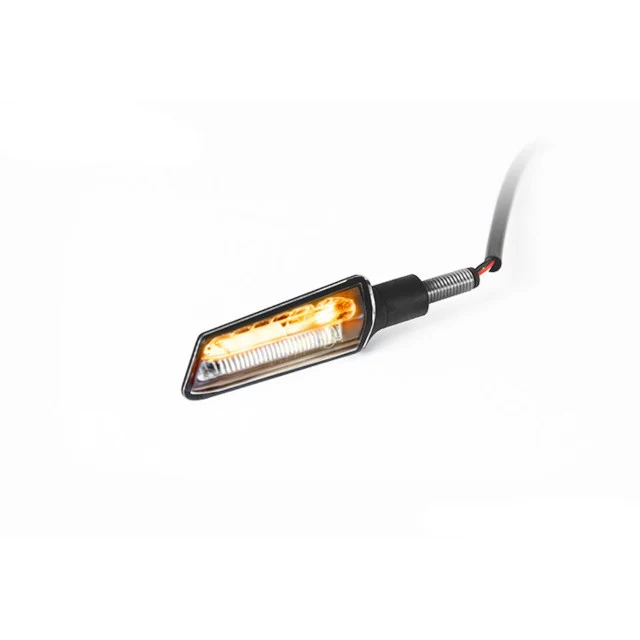Intermitentes + Luz Frontal LED GW-03 Transparente Koso