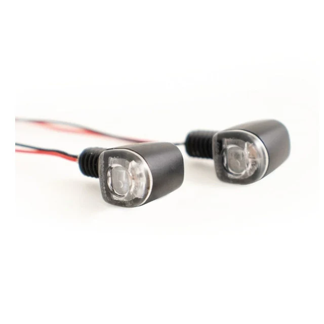 Intermitente y luz trasera Nano LED Koso - negro mate