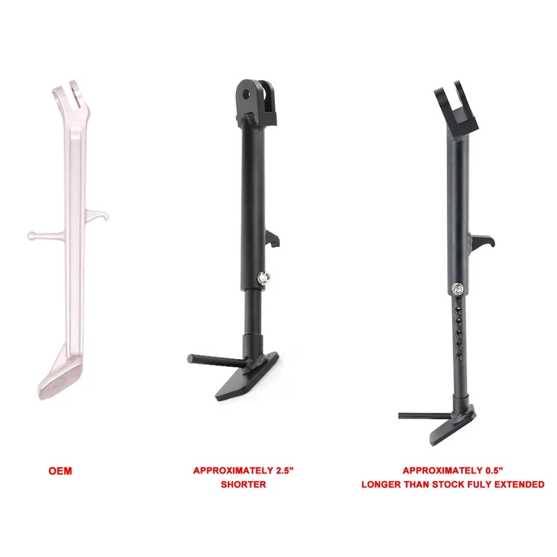 Fit For Yamaha Tenere 700 2019 2020 2021 2022 2023 Motorcycle Adjustable Kickstand Sidestand Holder Parking Rack Support Foot