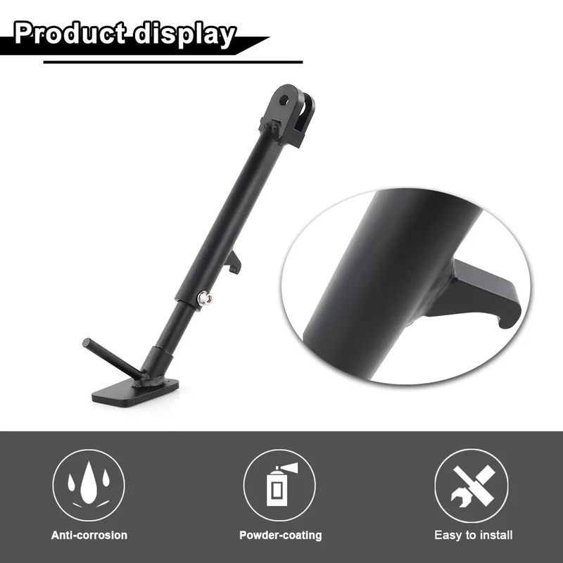 Fit For Yamaha Tenere 700 2019 2020 2021 2022 2023 Motorcycle Adjustable Kickstand Sidestand Holder Parking Rack Support Foot