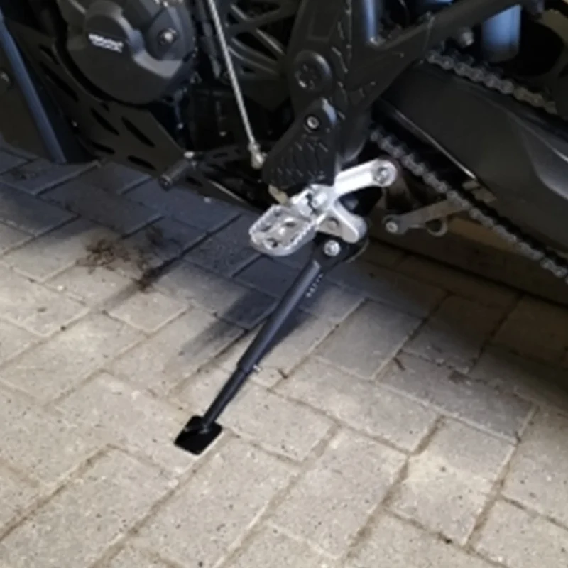 Fit For Yamaha Tenere 700 2019 2020 2021 2022 2023 Motorcycle Adjustable Kickstand Sidestand Holder Parking Rack Support Foot