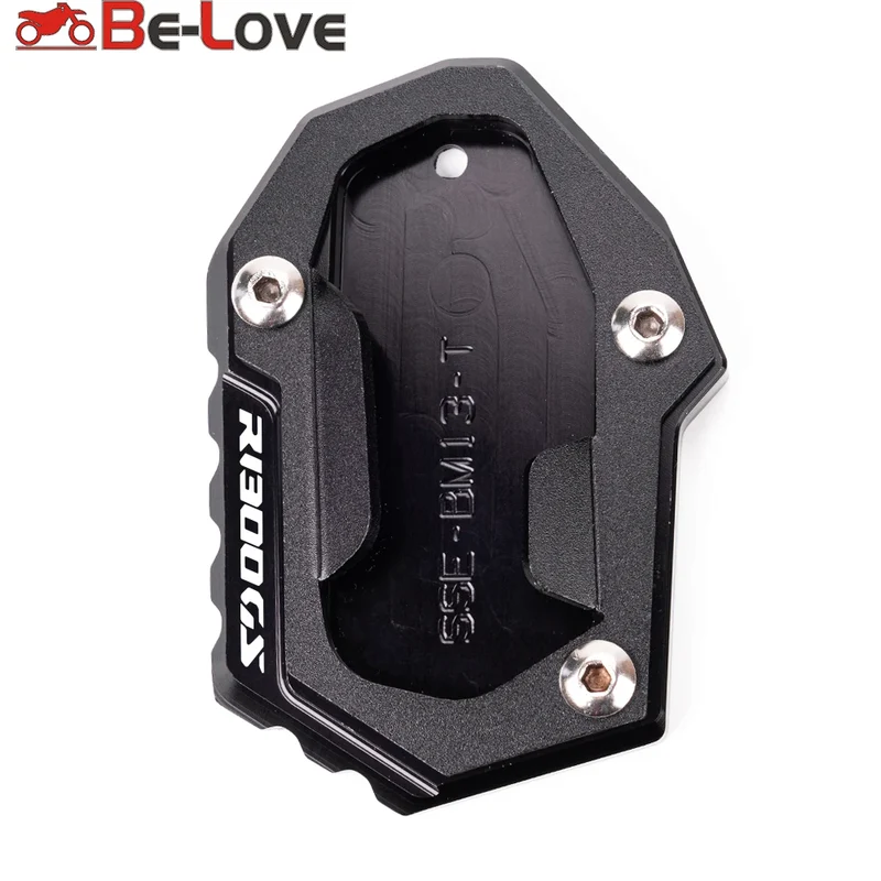 For BMW R1300GS R 1300 GS R 1300GS 2024 + Accessories Motorcycle Kickstand Foot Side Stand Extension Pad Support Plate Keychain