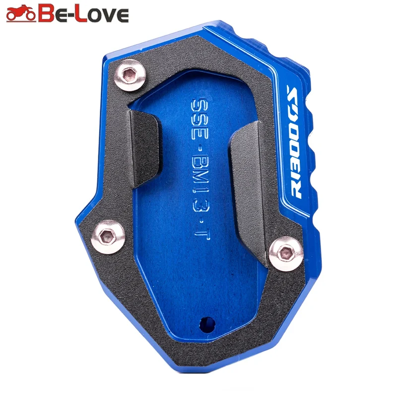 For BMW R1300GS R 1300 GS R 1300GS 2024 + Accessories Motorcycle Kickstand Foot Side Stand Extension Pad Support Plate Keychain
