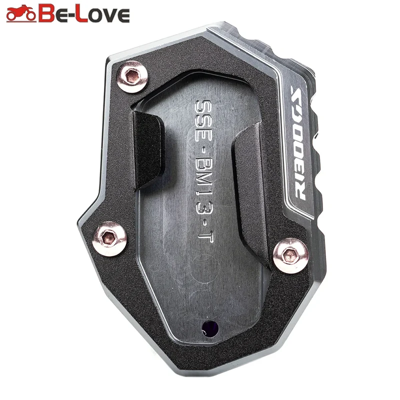 For BMW R1300GS R 1300 GS R 1300GS 2024 + Accessories Motorcycle Kickstand Foot Side Stand Extension Pad Support Plate Keychain