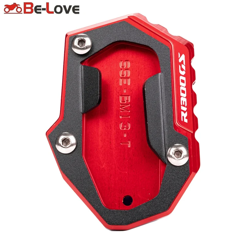 For BMW R1300GS R 1300 GS R 1300GS 2024 + Accessories Motorcycle Kickstand Foot Side Stand Extension Pad Support Plate Keychain