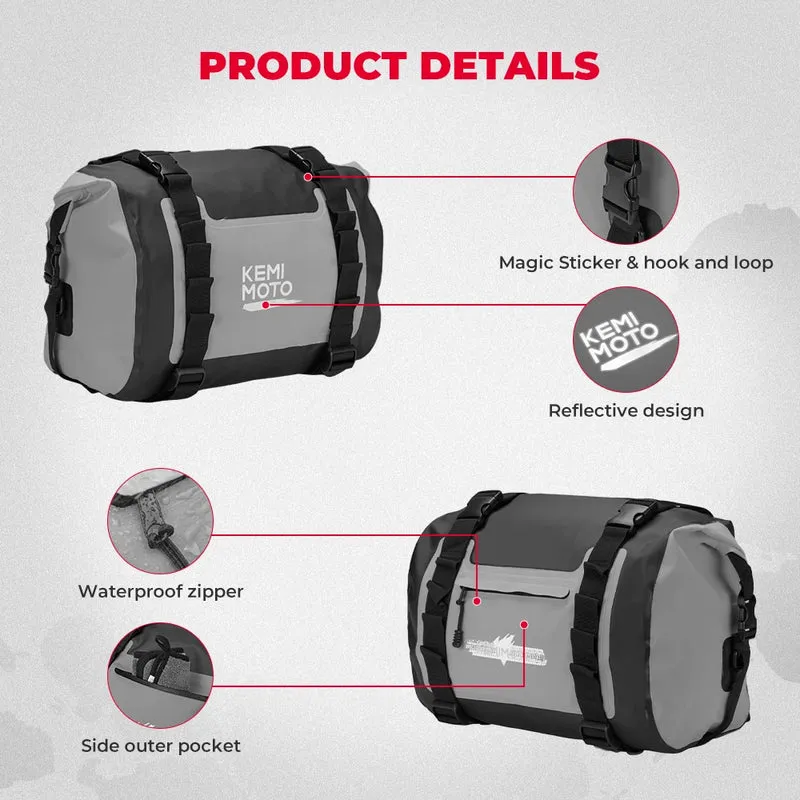 Motorcycle Saddlebag Waterproof Side Bag For BMW R1250GS R1200GS F850GS F750GS LC ADV Adventure For Suzuki V-Strom Luggage Bags