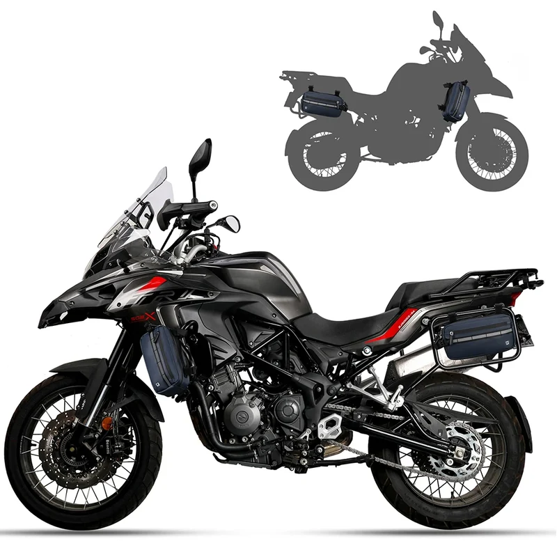 Rhinowalk Motorcycle Bag Waist Bag Motor Side Bag Outside Motorbike Saddle Tool Bag Luggage Bumper Motor Pack Accessories
