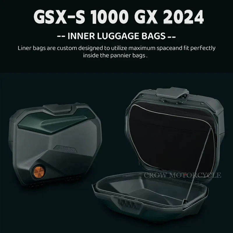 GSXS1000GX Motorcycle Accessories Liner Bags Luggage Bags Inner Bags Side Cases Fit For GSX-S1000GX GSX S 1000 GX 2024