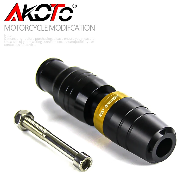 NEW Falling Protection For SUZUKI GSX-S GSXS 1000GX 1000 GX GSXS1000GX 2024+ Exhaust Sliders Crash Pad Protector Accessoires