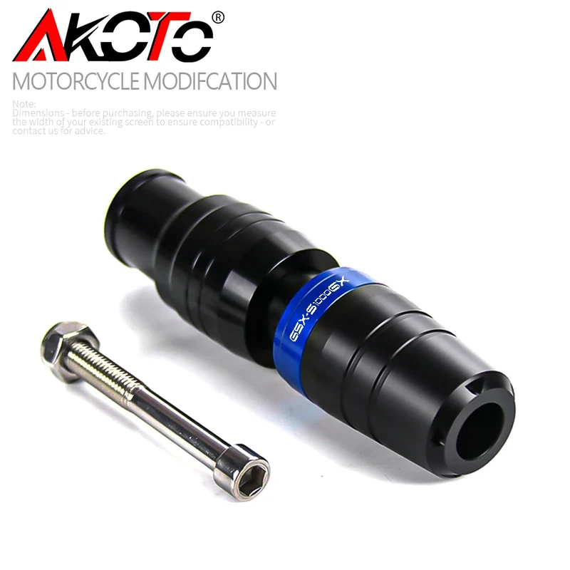 NEW Falling Protection For SUZUKI GSX-S GSXS 1000GX 1000 GX GSXS1000GX 2024+ Exhaust Sliders Crash Pad Protector Accessoires
