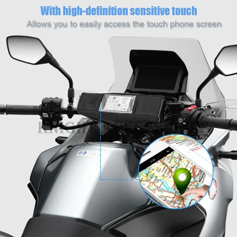 For GSX-S1000 GX GSXS1000GX 2024 Motorcycle Accessories Waterproof Bag Storage Handlebar Bag Travel Tool Bag