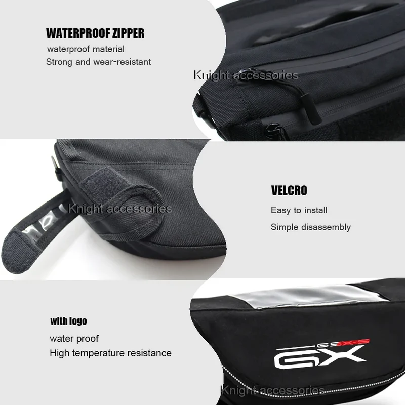 For GSX-S1000 GX GSXS1000GX 2024 Motorcycle Accessories Waterproof Bag Storage Handlebar Bag Travel Tool Bag