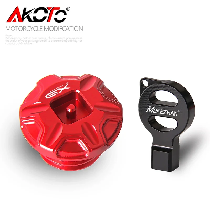 Motorcycles CNC Anti theft Oil Filler Cap Engine Oil Plug Cover For Suzuki GSX-S1000GX GSXS 1000 GX 1000GX GSXS1000GX 2024+