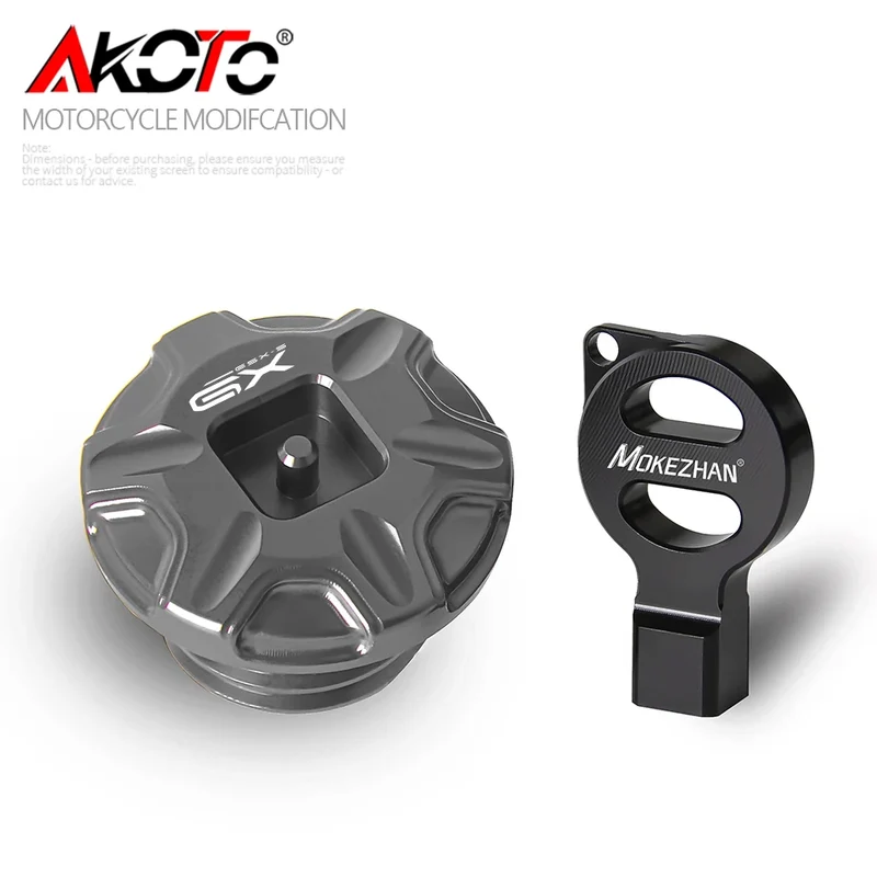Motorcycles CNC Anti theft Oil Filler Cap Engine Oil Plug Cover For Suzuki GSX-S1000GX GSXS 1000 GX 1000GX GSXS1000GX 2024+