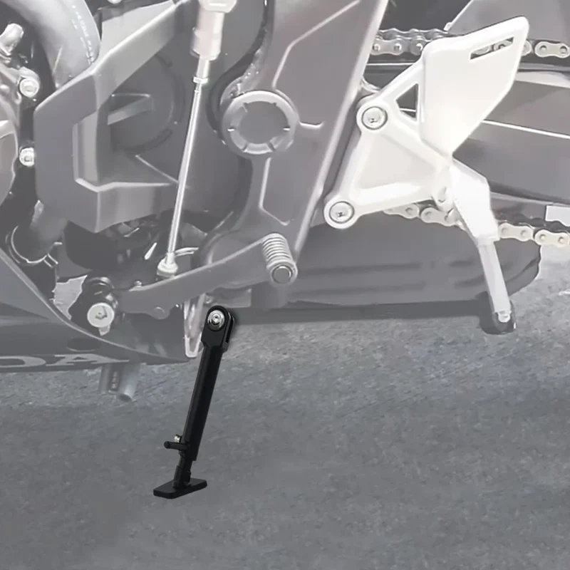Motorcycle Adjustable Kickstand Foot Side stand Support Fit For Honda CBR650R CB650R 2019-2023 CBR650F CB650F 2014-2018