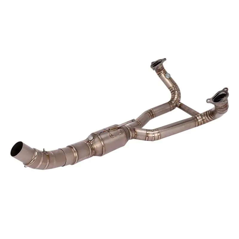 51MM Header Mid Pipe For BMW R1250R/RS/RT/GS R1250GS ADV 2019-2022 Titanium Alloy Motorcycle Exhaust System Pipe Slip On