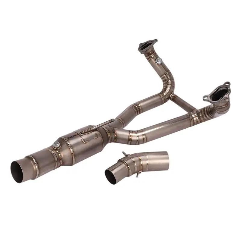 51MM Header Mid Pipe For BMW R1250R/RS/RT/GS R1250GS ADV 2019-2022 Titanium Alloy Motorcycle Exhaust System Pipe Slip On