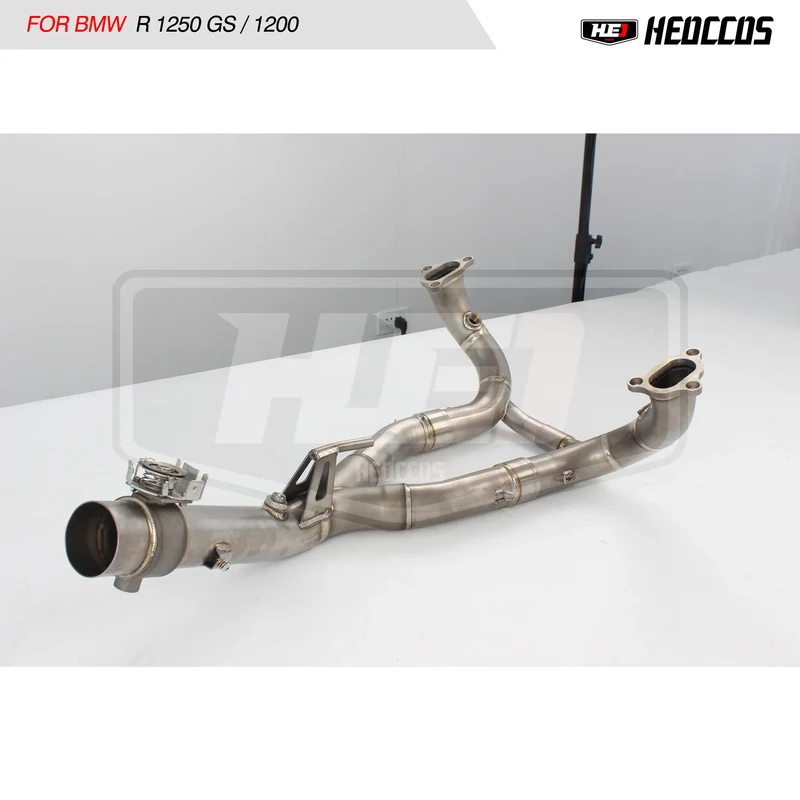 HEO Titanium Alloy Front Link Pipe Exhaust For BMW R1250 R 1250 R RS RT GS Adventure 2019 2020