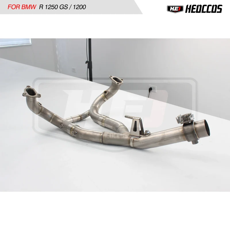 HEO Titanium Alloy Front Link Pipe Exhaust For BMW R1250 R 1250 R RS RT GS Adventure 2019 2020