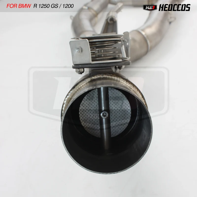 HEO Titanium Alloy Front Link Pipe Exhaust For BMW R1250 R 1250 R RS RT GS Adventure 2019 2020