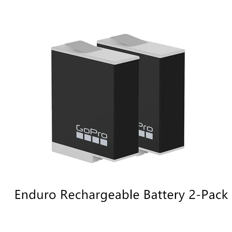 Enduro Rechargeable Battery 1720mAh for Gopro HERO12 HERO11 HERO10 Black Optional TELESIN Charger Box for Gopro