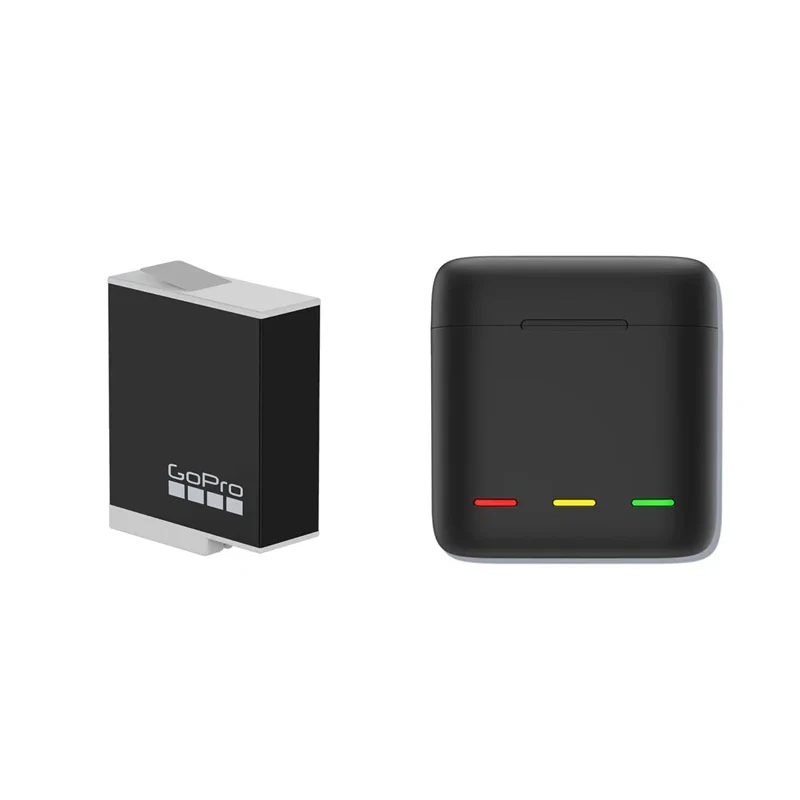 Enduro Rechargeable Battery 1720mAh for Gopro HERO12 HERO11 HERO10 Black Optional TELESIN Charger Box for Gopro