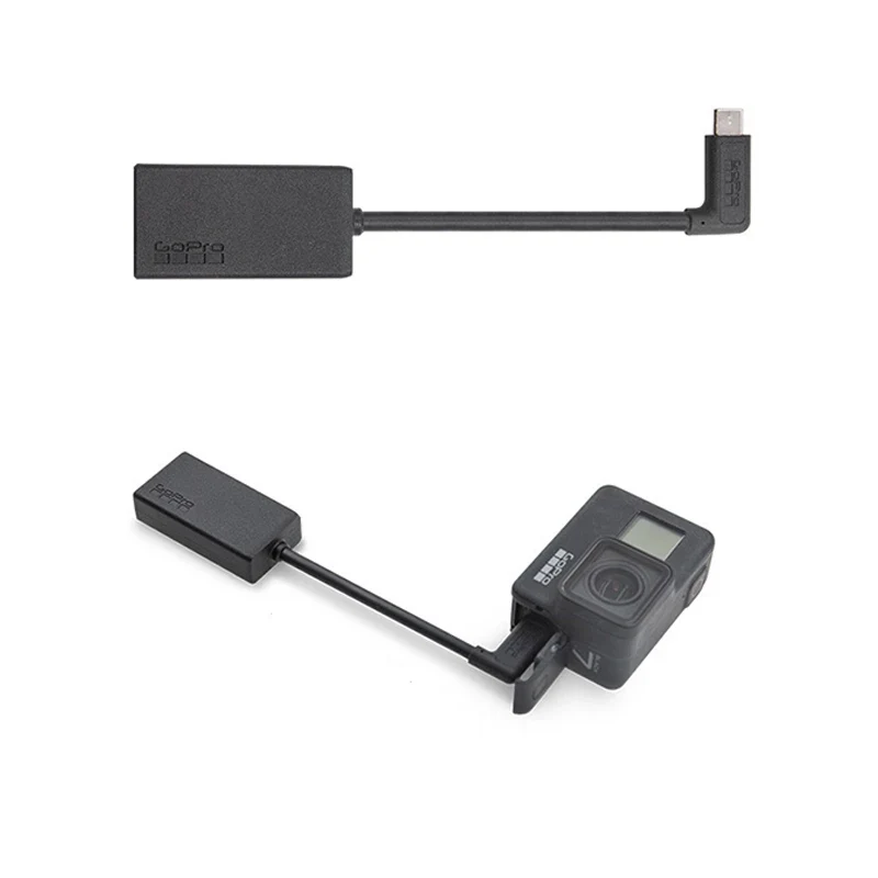 Pro 3.5mm Mic Adapter for Gopro HERO12 HERO11 HERO10 HERO9 HERO8 HERO7 HERO6 HERO5 for GoPro Original Accessories