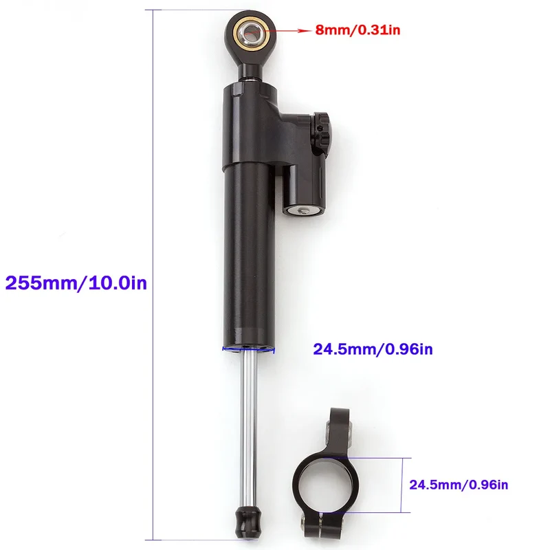 CBR650R Motorcycle Accessories CNC Aluminum Steering Damper Mounting Bracket For Honda CBR 650R 650 R 2019 2020 2021 2022 2023
