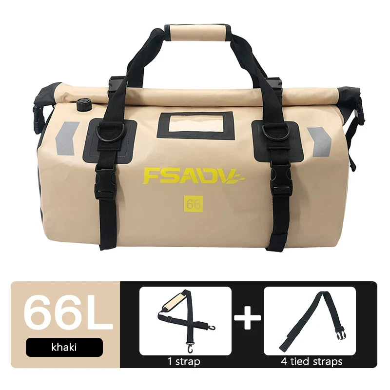For BMW R1250GS For YAMAHA Suzuki Motorcycle Waterproof Tail Bag Travel Bag 40L 66L Motorbike Luggage Backpack Motorcycle Seat