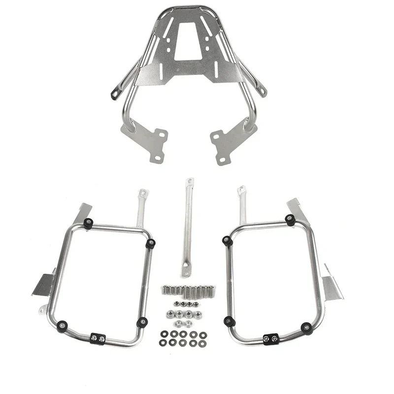 Motorcycle Side Panniers Rack Frame Top Box Case Saddlebag Bracket Pannier Stainless Steel Luggage Racks for HONDA CB500X