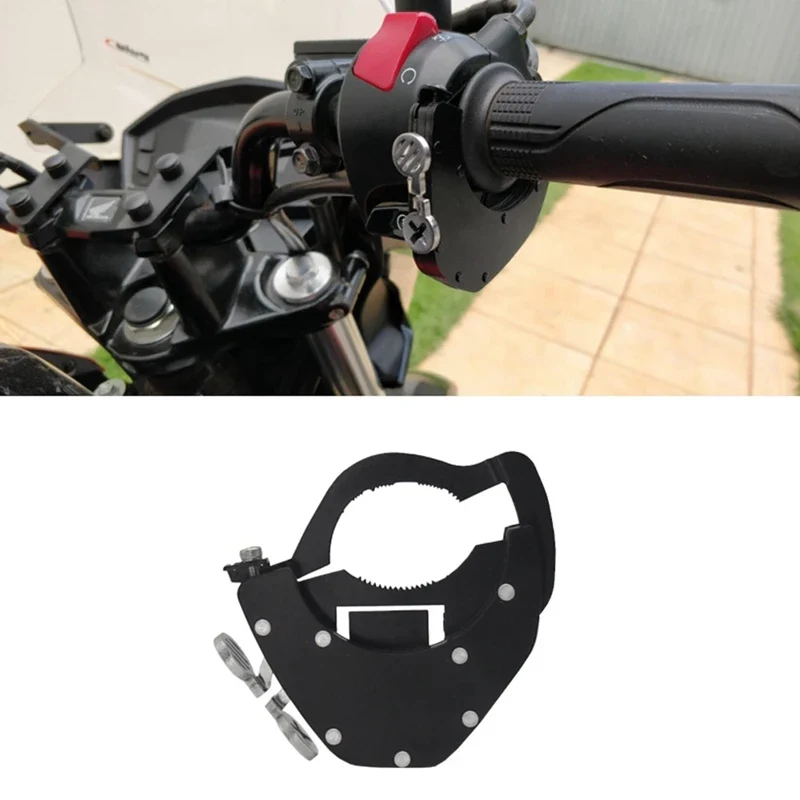 Universal Motorcycle Cruise Control Throttle Lock Assist Handlebar For BMW R1200GS Yamaha Honda NC750