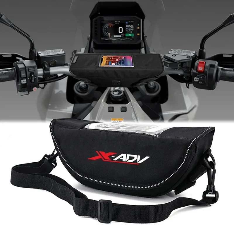 Motorcycle handle bag navigation bag waterproof mobile phone bag For X-ADV750 X-ADV150 X-ADV 125 150 350 750Handlebar storage