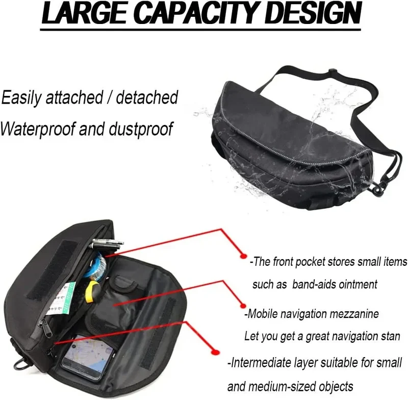 Motorcycle handle bag navigation bag waterproof mobile phone bag For X-ADV750 X-ADV150 X-ADV 125 150 350 750Handlebar storage