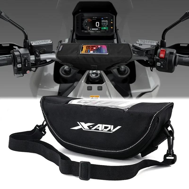 Motorcycle handle bag navigation bag waterproof mobile phone bag For X-ADV750 X-ADV150 X-ADV 125 150 350 750Handlebar storage