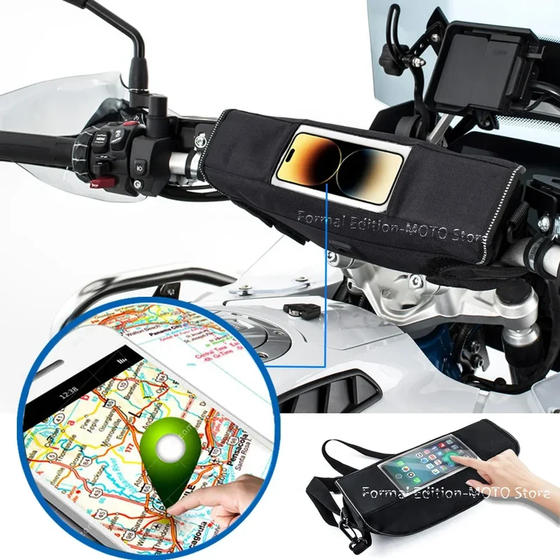 For Suzuki V-STORM 800DE v-strom 800de 2023 Motorcycle Accessories Waterproof Bag Storage Handlebar Bag Travel Tool Bag