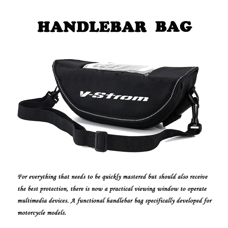 For Suzuki V-STORM 800DE v-strom 800de 2023 Motorcycle Accessories Waterproof Bag Storage Handlebar Bag Travel Tool Bag
