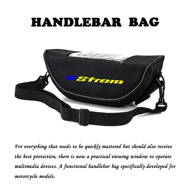 For Suzuki V-STORM 800DE v-strom 800de 2023 Motorcycle Accessories Waterproof Bag Storage Handlebar Bag Travel Tool Bag