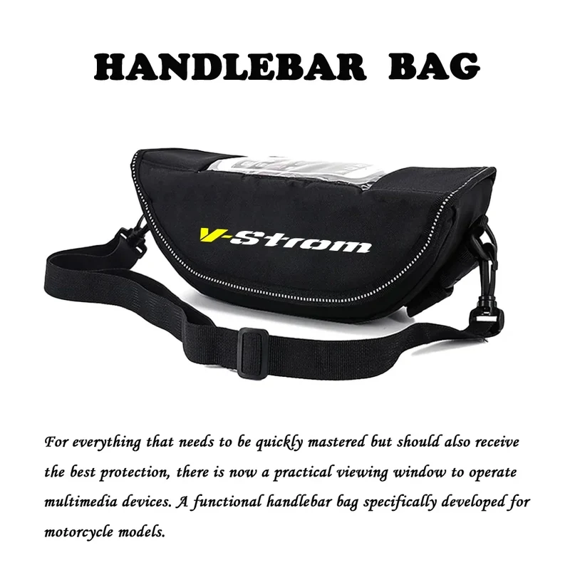 For Suzuki V-STORM 800DE v-strom 800de 2023 Motorcycle Accessories Waterproof Bag Storage Handlebar Bag Travel Tool Bag